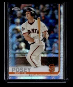 Buster Posey 2019 Topps Chrome Prism Refractor #82 - Picture 1 of 2