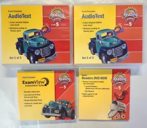 Reading Street Grade 5 LOT OF 3/ AudioText + Examview + Readers DVD-R Very Good - Picture 1 of 5