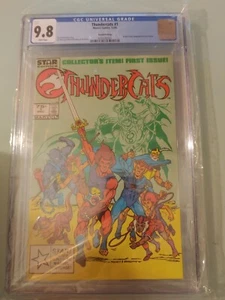 THUNDERCATS #1 (Marvel STAR Comics, 1985) CGC Graded 9.8 ~ White RARE 2nd Print - Picture 1 of 14