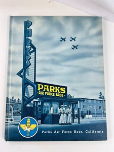 1955 Life at Parks Air Force Base California Annual Book ~ Very Good ~ CLEAN - Picture 1 of 9