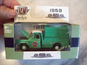 M2  1/64 1959  GMC FLEET OPTION TRUCK  DIECAST....   PACKAGE RIPPED - Picture 1 of 2