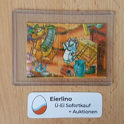 Einzel Puzzle + ARISTOCATS UR 1989 Fehldruck Variante (geklebt) unten rechts - Bild 1 von 2