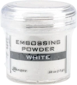Ranger Embossing Powder, 0.60 oz Jar, White - Picture 1 of 1