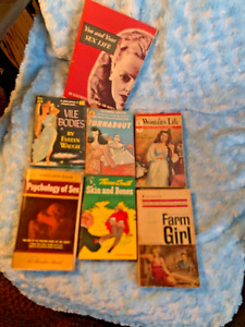 Vintage Sleaze Erotica Smut Paperbacks Books Waugh Thorne Smith Farm Girl