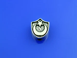 Big Triangular imam 925 silver for make islam Prayer Beads Misbaha Tesbih 915037 - Picture 1 of 3