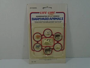 LIFE LIKE--HO FIGURES--BARNYARD ANIMALS (NEW) - Picture 1 of 6