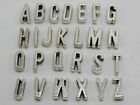 Craft DIY Alphabet Letter "A-Z" Slide Charm Beads Fit 7mm Slider Wristbands