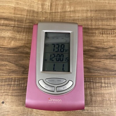 Oregon Scientific Wireless Indoor Alarm Clock RAR188A  Replacement No sensor - Image 1 of 4