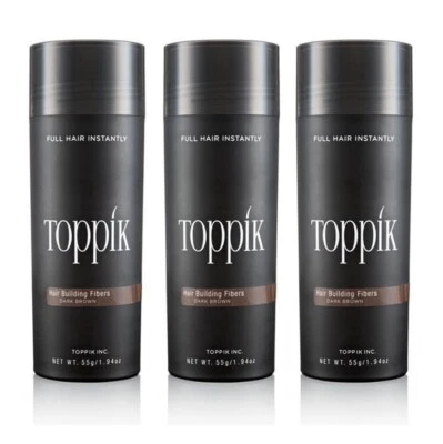 TOPPIK 3x 55 g. Hair thickener litter hair hair thickening thick hair fibers - Image 1 of 4