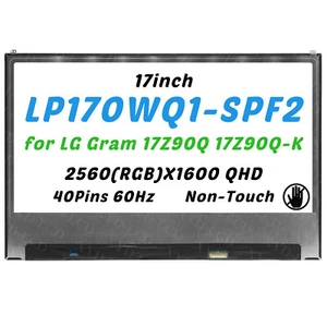 LP170WQ1-SPF2 17" LCD QHD Screen Digitizer for LG Gram 17 2022 17Z90Q-R 17Z90Q-K - Picture 1 of 5