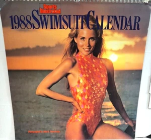 Sports Illustrated Swimsuit Calendar / Vintage / 1988 / Large Wall Calendar - Picture 1 of 14