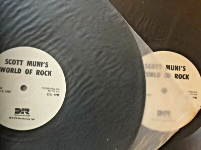 RADIO SHOW:SCOTT MUNI ROCK 10/21/89 JACK BRUCE/CREAM TRIBUTE w/9 TUNES;VAN HALEN - Image 1 of 2