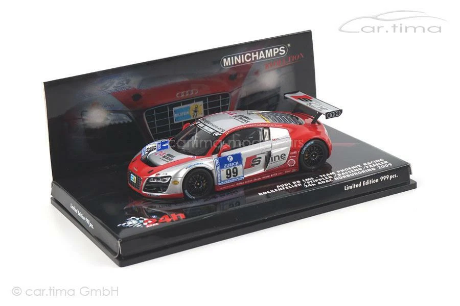 Audi R8 Lms 24h Nürburgring 2009 Basseng/Fässler/Rockenfeller/Stippler - Immagine 1 di 1
