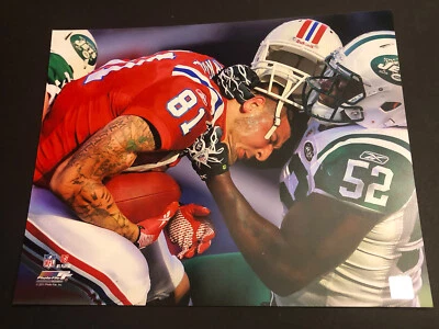Aaron Hernandez New England Patriots 16x20 Color Photo - Image 1 of 2