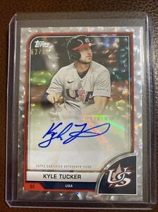 2023 Topps World Baseball Classic Kyle Tucker Variation Autograph Auto WBC /99 - Picture 1 of 2