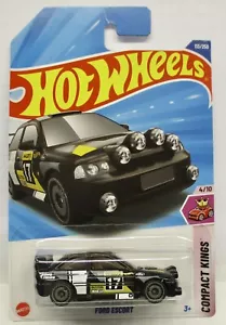 Funda eléctrica Hot Wheels Ford Escort 2025 negra compacta Kings 4/10 - Imagen 1 de 2