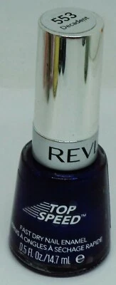 1 Revlon Top Speed Fast Dry Nail Enamel Nail Polish DECADENT #553 Sealed - Image 1 of 2