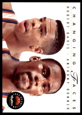 Tarjeta de baloncesto SkyBox 1993-94 Hubert Davis/Anthony Bonner New York Knicks #309 Foto 1 de 2