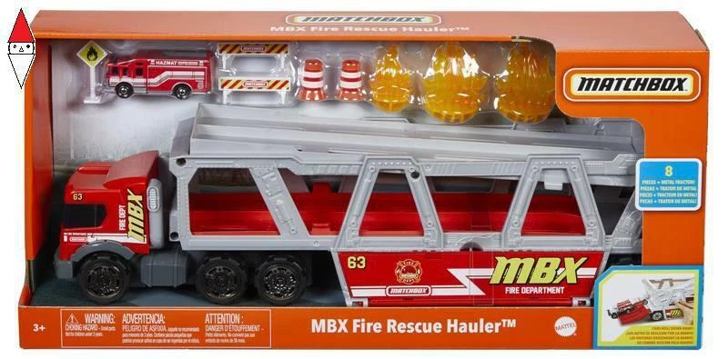MODELLINO MATTEL MBX CAMION DEI POMPIERI - Immagine 1 di 1