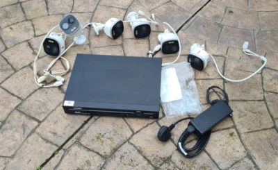 Lorex 8 Channel 4K Active Deterrence Wired Network Security System & 6x 4k Cams - Image 1 of 4