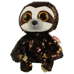 Ty Flippables DANGLER Sloth Beanie Boos Color Changing Sequin 9" Medium Plush - Picture 1 of 1