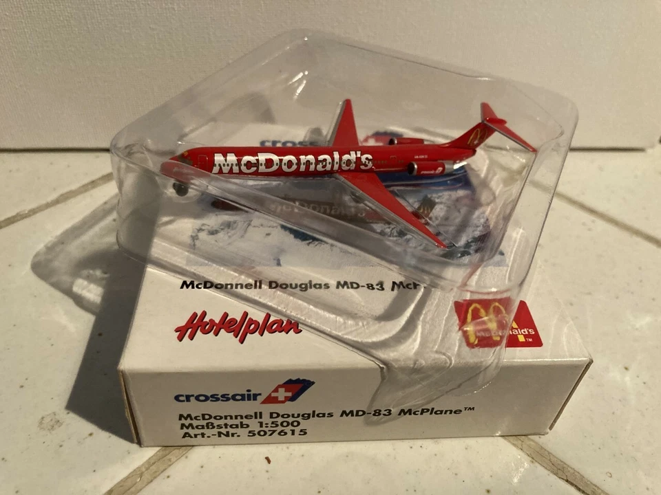 Herpa 507615 MD-83 McDonald's scala 1:500 - Immagine 1 di 1