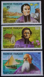 TIMBRES de LA POLYNÉSIE FRANÇAISE N°292/294 NEUF ** LUXE MNH - Imagen 1 de 1