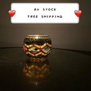 Handmade Candle Rosemary Essential Oils Reusable Glass Home Office Art Decor EO2 - Bild 1 von 6