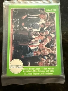 1986 Star Lifebuoy BUCKS factory sealed complete set 13 cards - Picture 1 of 1