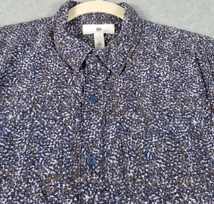 BP. Button Up Shirt Men’s Small S Multicolor Abstract Short Sleeve Pocket Spring - Picture 1 of 12