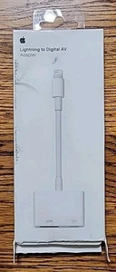 GENUINE Original Apple Lightning To Digital AV Adapter MW2P3AM/A A1438 White - Picture 1 of 5