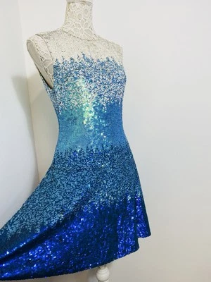 Needle & Thread Sequinned Mermaid Style Dress - size 10 - Image 1 of 4