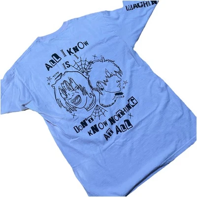 Machine Gun Kelly MGK Trippie Red All I Know Rock Tour Manga Larga Mediana Rosa Foto 1 de 4