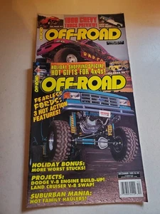 2 Vintage Off-Road Magazine 1995 Oct Dec Dodge V-8 F-250 Build FJ-40 Chevy Truck - Picture 1 of 3
