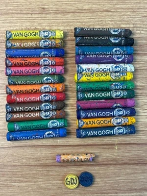 Van Gogh Oil Pastels by Royal Talens 24Ct Superfine Pastels Loose 823 - Image 1 of 2
