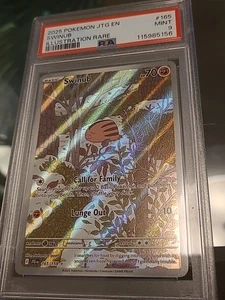 Pokémon TCG Journey Together Swinub 165/159 Illustration Rare PSA 9 - Picture 1 of 2