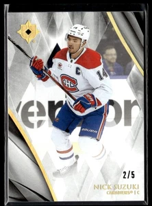 2023-24 Upper Deck Ultimate Collection Black Parallel Nick Suzuki 2/5 #16 - Bild 1 von 2