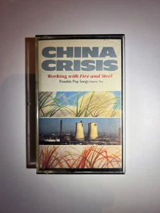  China Crisis - Working With Fire & Steel - TCV 2286 Play Tested Cassette - Picture 1 of 2
