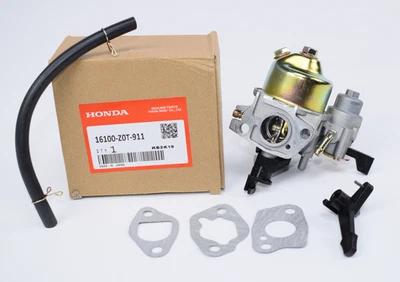 16100-Z0T-911 Carburetor For Honda GX160RT1 GX160T1 GX160UT1 WMP20X OEM Genuine - Image 1 of 4