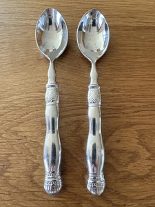 Southern Living Gallery Teelöffel Löffel 6,5" Edelstahl Besteck, MENGE 2 - Bild 1 von 11