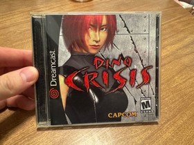 Dino Crisis (Sega Dreamcast) CIB complete dinosaur video game w/ reg L@@K