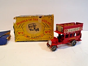 Matchbox Models of Yesteryear #2 B Type Bus - nMINT w Original Box - Picture 1 of 7