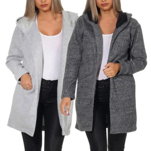 Sublevel Damen Mantel Kapuze Outwear Parka Jacken Winterjacke Übergangsjacke 12 - Bild 1 von 12