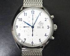 Laco Pilots Watch Chicago Chronograph 861584 Automatic White Dial Mens Watch