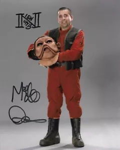 Mike Quinn-Genuine Signed Star Wars Nein Numb 10x8 Autograph - Picture 1 of 2