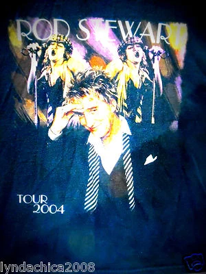 ROD STEWART2004 Concert Tour Summer Great American Songbook Shirt (Size LARGE) - Image 1 of 4