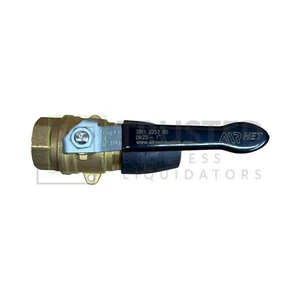 AIRnet 2811225380 1" Ball Valve NPT to 25mm Adapter for Blue Aluminum Piping - Picture 1 of 14