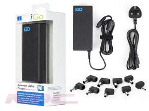NEW iGo 90W Universal Laptop Charger with 9 Tips Surge Protection - 2YR Warranty