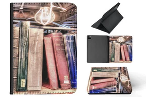CASE COVER FOR APPLE IPAD|COOL VINTAGE LIBRARY BOOKS #2 - Imagen 1 de 55