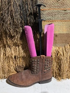 Botas de mujer Frye con tachuelas al tobillo talla 10B estilo no. 76684 - Imagen 1 de 9